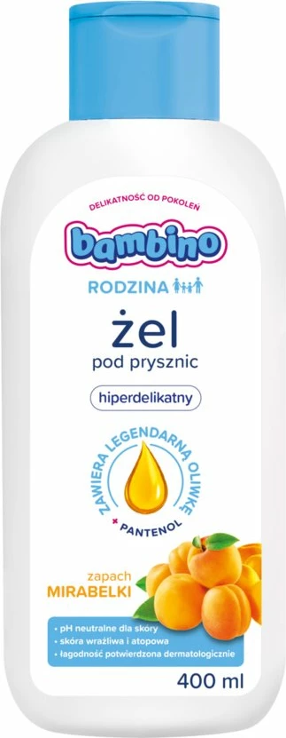 Xhel dushi Bambino Hypersensitive Family Mirabelle 400ml