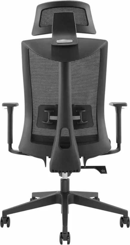 Karrige zyre UVI Focus UVIB001, ergonomike me rrjetë, me mbështetje koke, e zezë