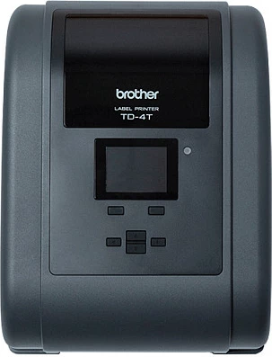 Printer etiketash Brother TD-4750TNWBR, termik (Direct/Thermal Transfer), 300 dpi, Wi‑Fi/Ethernet/Bluetooth, RFID, e zezë