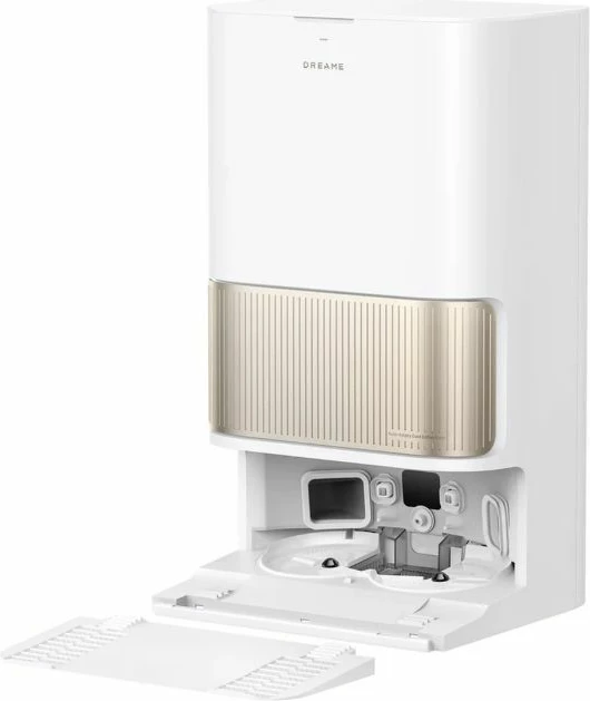 Robot fshesë me stacion vetëpastrimi Dreame L40s Pro Ultra 19000Pa, e bardhë