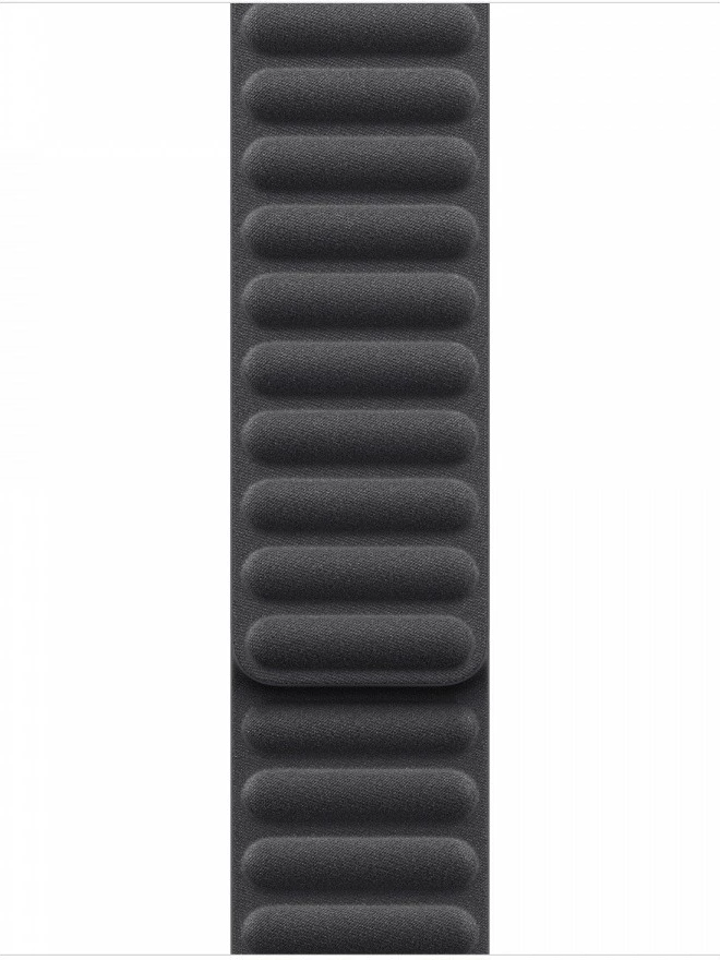 Rrip magnetik Apple për Apple Watch 42 mm, FineWoven, M/L, i zi