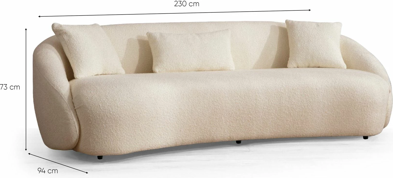 Divan treshe Napoli, krem