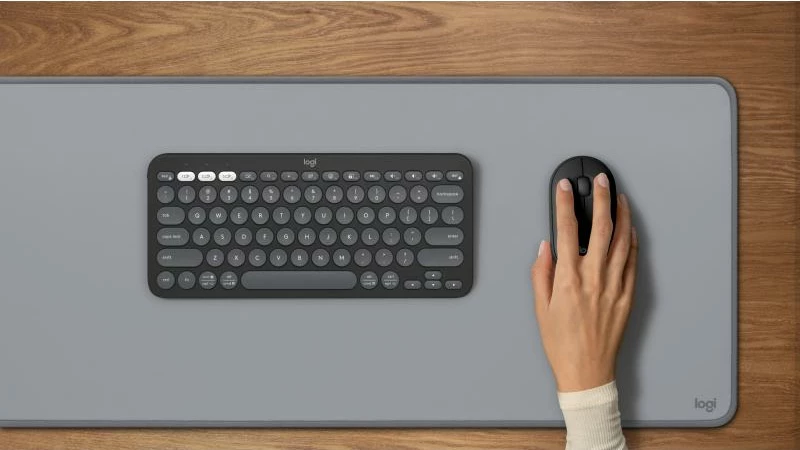 Maus Logitech Pebble Mouse 2 M350s (910-007015), Bluetooth wireless, Easy-Switch 3 pajisje, Silent Touch, Degree