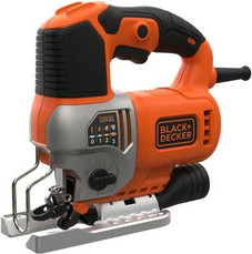 Sharrë elektrike jigsaw Black&Decker BES610K 650 W, e zezë/portokalli, me kuti