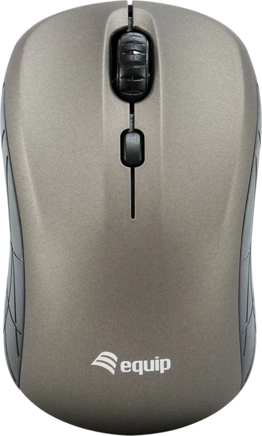 Maus wireless Equip Mini, optik, 1600 DPI, gri