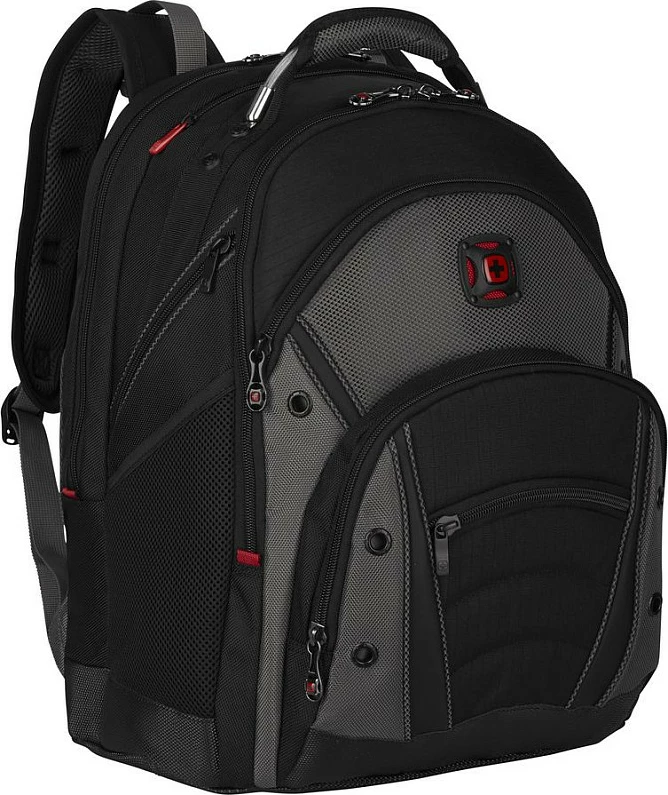 Çantë shpine Wenger Synergy për laptop 15.6 inç, e zezë/gri