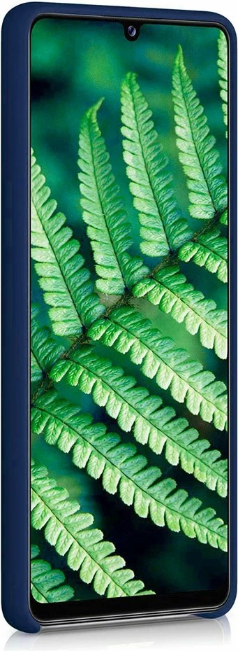 Mbështjellës silikoni Hurtel për Samsung Galaxy A42 5G, kaltër