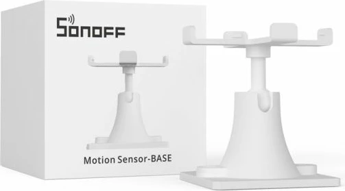 Mbajtëse muri SONOFF Motion Sensor-BASE për sensor lëvizjeje Zigbee SNZB-03, montim me vida ose shirit 3M, e bardhë