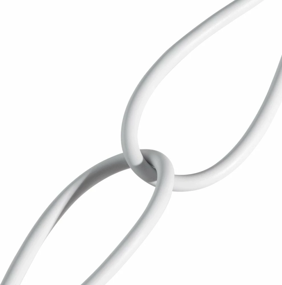 Kabllo Baseus Superior CALYS-A02, USB në Lightning, 1m, 2.4A, Bardhë