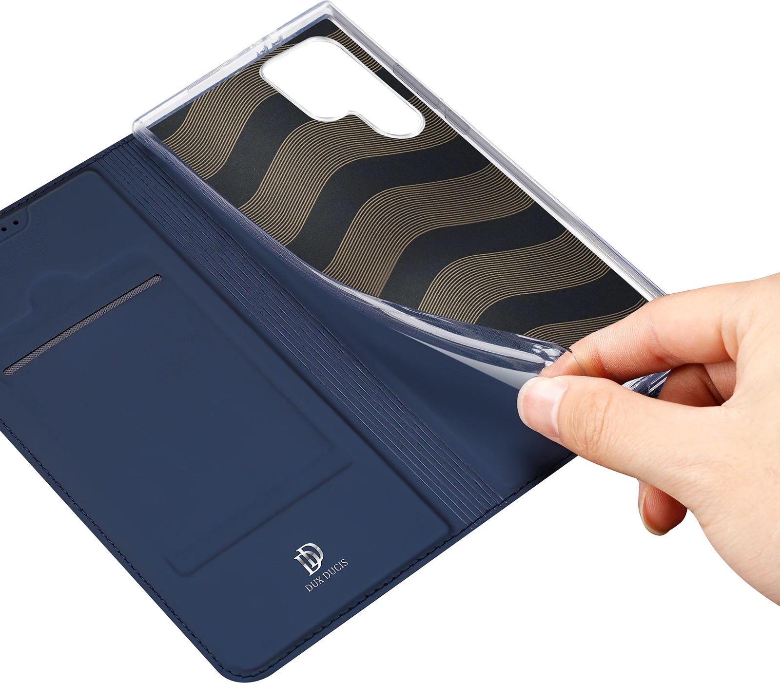 Mbështjellës Dux Ducis Skin Pro për Samsung Galaxy S24 Ultra, kaltër