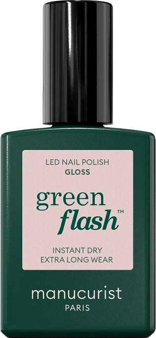 Llak për thonj Manucurist Green Flash Gloss për femra 15ml
