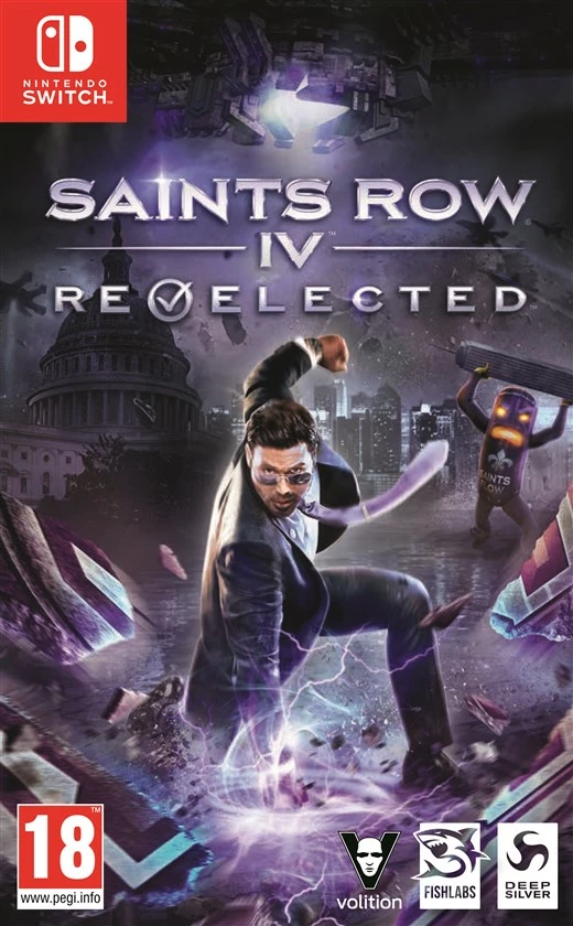 Video lojë Deep Silver Saints Row IV: Re-Elected për Nintendo Switch, PEGI 18 (CIAB)