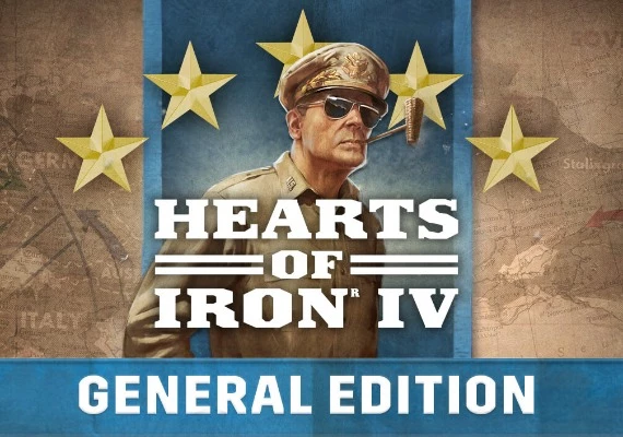 Hearts of Iron IV General Edition EN/DE/FR/PL/JA/PT/RU/ES Global
