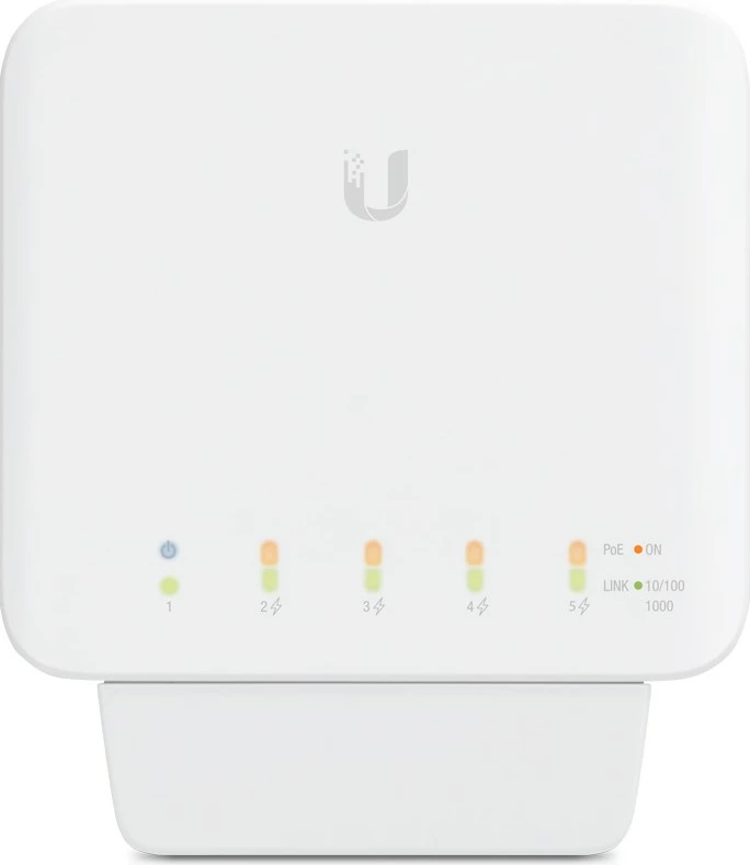 Switch Ubiquiti UniFi USW-FLEX, Managed, L2, Gigabit Ethernet, i bardhë