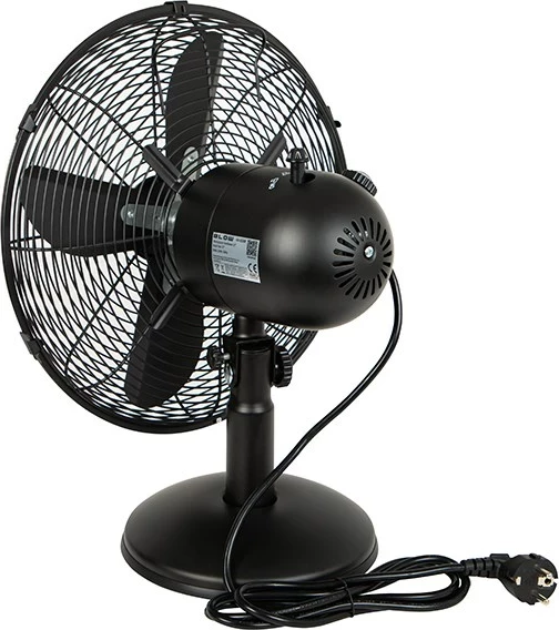 Ventilator tavoline BLOW 44-658#, 12 inç (30cm), 50W, i zi