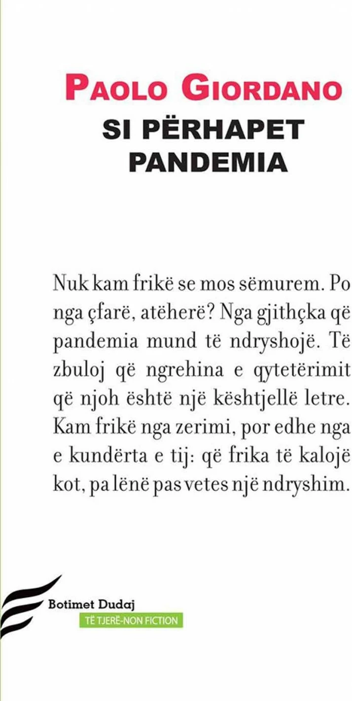 Si Perhapet Pandemia - Paolo Giordano