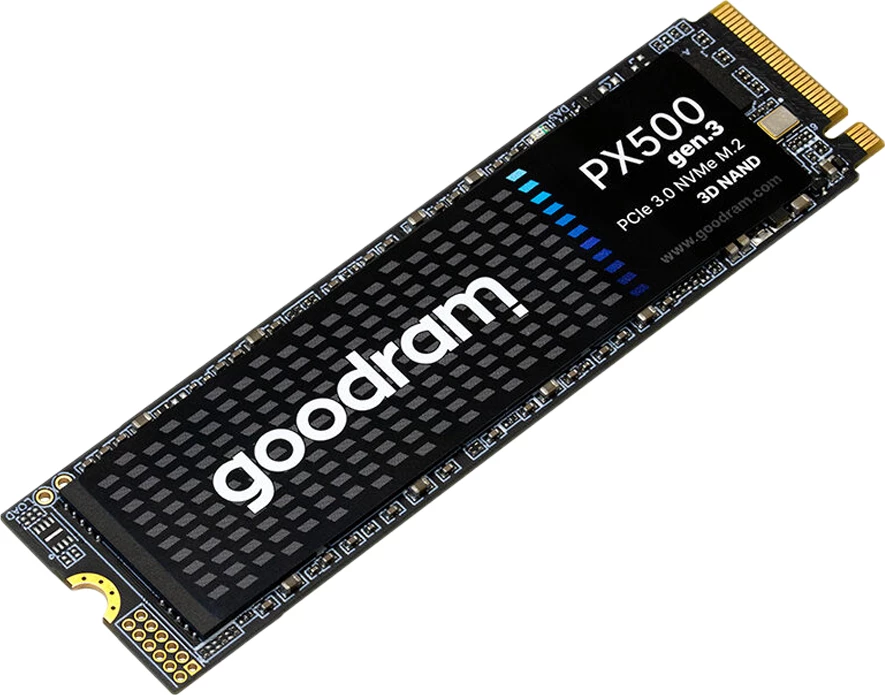 SSD GOODRAM PX500 Gen.3 1TB M.2 2280 PCIe NVMe 3.0 x4, e zezë