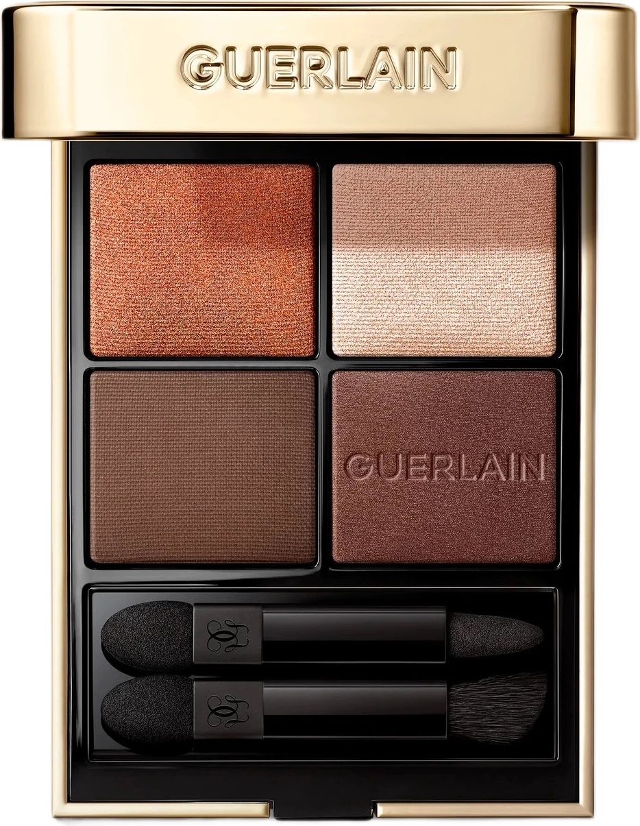 Paletë për sy Guerlain G Shadows Palette of Four Eyeshadows 910 Undressed Brown për femra, 1 paletë