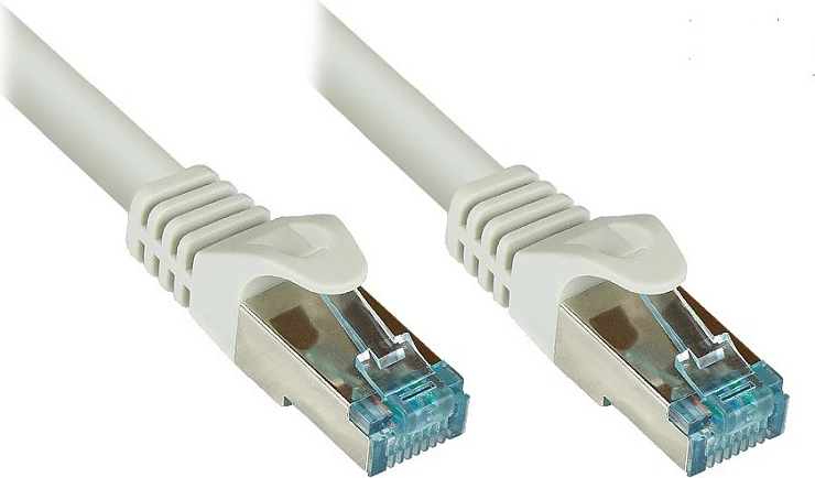 Kabllo rrjeti GoodConnections Cat.6A Patch, 15m, RJ45, gri