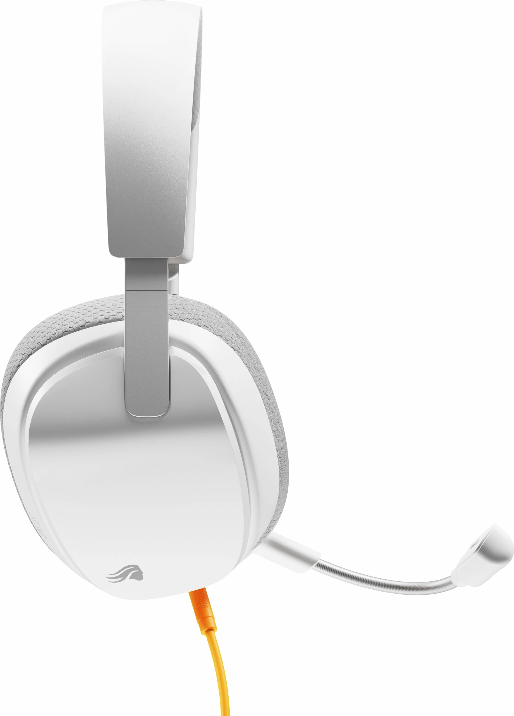 Kufje gaming Glorious GHS Eternal, me kabllo 3.5mm, driver 40mm, me mikrofon të heqshëm, të bardha