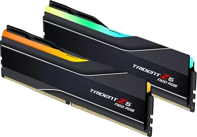 RAM memorje G.SKILL Trident Z5 Neo RGB, 128 GB (2x64 GB), DDR5, 6000 MHz, e zezë