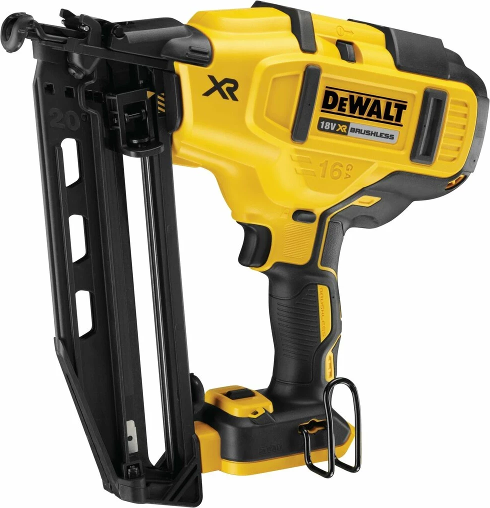Pistoletë gozhdimi DeWalt DCN660N 18V XR 16GA Brushless, verdhë/zezë