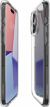 Mbështjellës Spigen Crystal Hybrid ACS06446 për iPhone 15 Pro Max, transparent