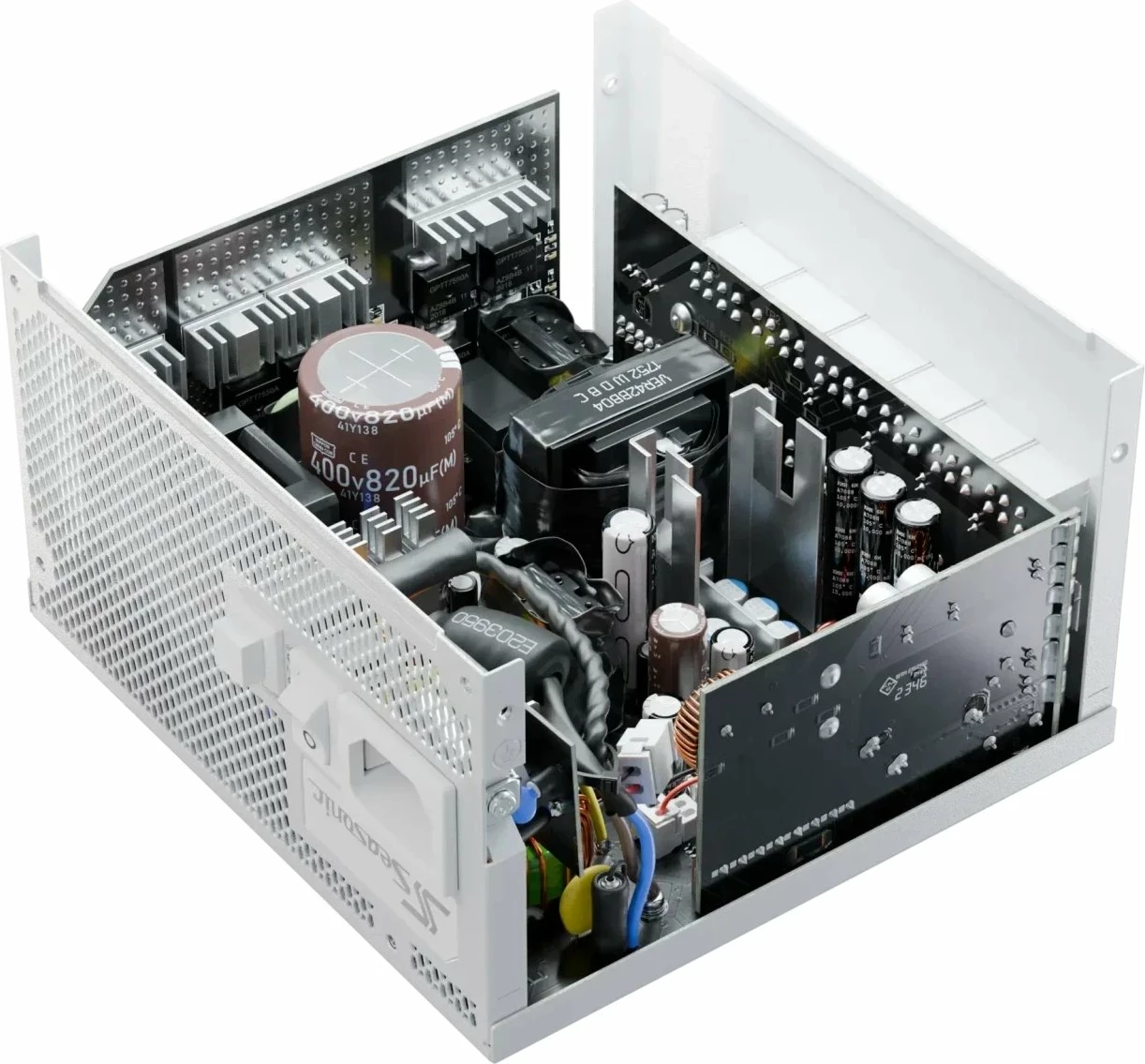 Furnizues rryme SeaSonic Focus GX FOCUS-GX-1000-V4 1000W ATX 3.1 80 Plus Gold fully modular, i bardhë