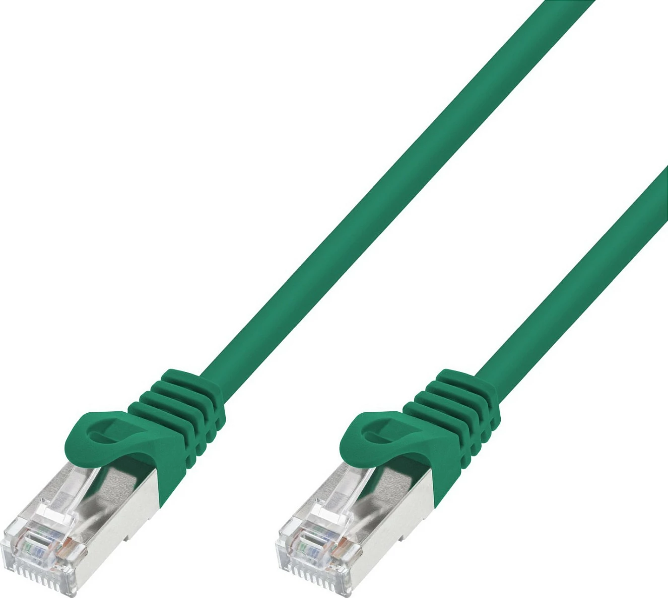 Kabllo LAN Extralink Cat.7 S/FTP 2m 20G, bakër, e gjelbër