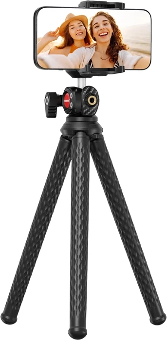 Tripod fleksibil për kamera/telefon Neewer TP34 30 cm, max 2 kg, me telekomandë Bluetooth (set)
