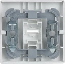 Kapak për ndërprerës BUSCH-JAEGER BJ 1789 N-84, 63x63 mm, IP20, i bardhë
