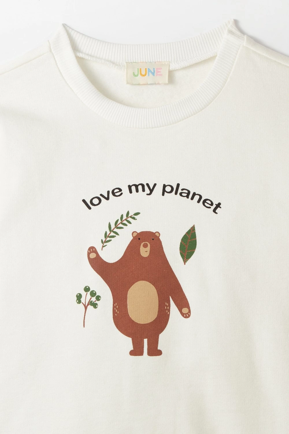 Duks për fëmijë June, i bardhë