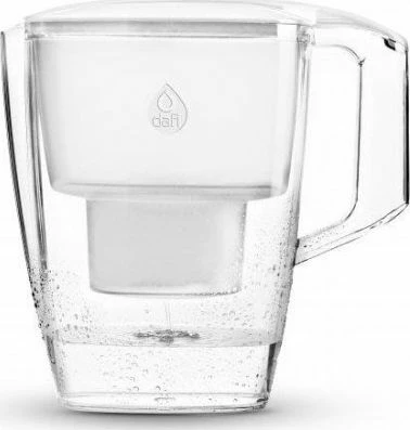 Kanarë filtrimi uji Dafi Start Unimax 4.0L, 2.5L ujë i filtrum, indikator mekanik, e bardhë, pa insert/filter