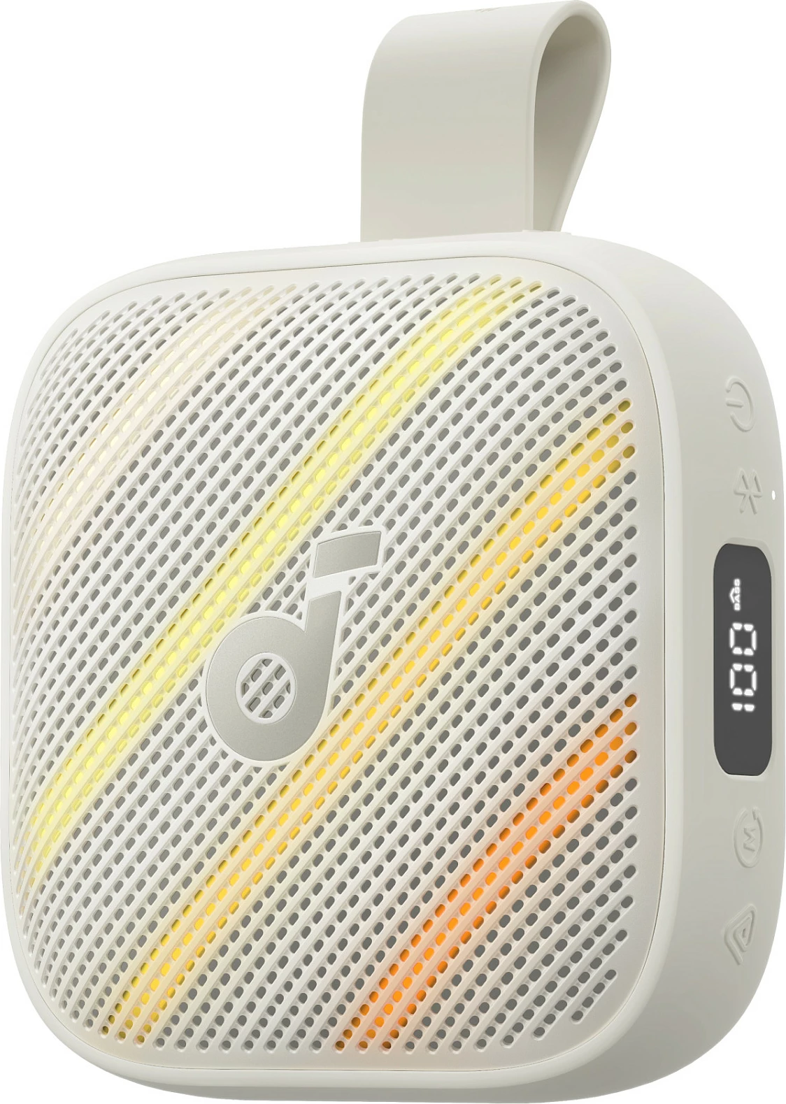 Altoparlant Anker Soundcore Boom Go 3i, Bluetooth, 15W, 24h, IP68, USB-C, bezhë