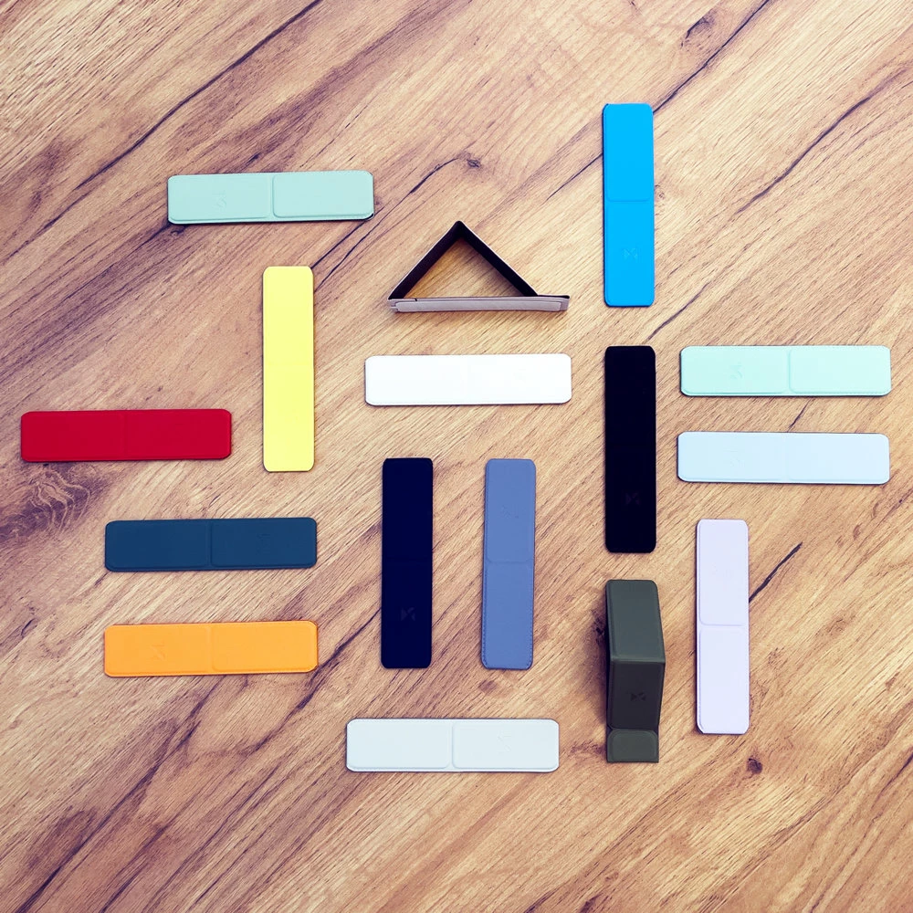 Mbajtës telefoni Wozinsky Grip Stand L WGS-01GG, vetë-ngjitës, Grass Green