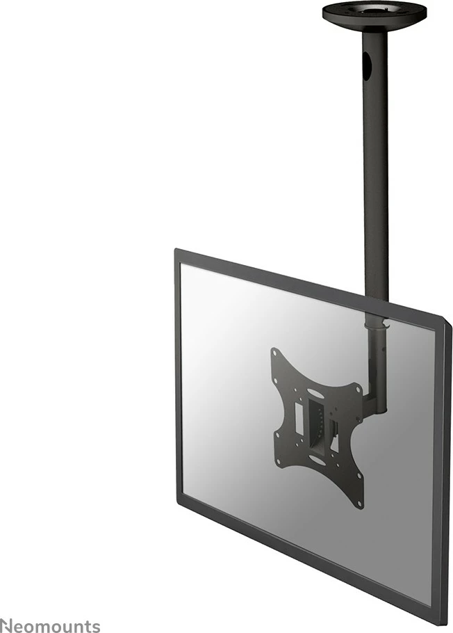 Mbajtëse tavani për monitor/TV Neomounts FPMA-C060BLACK, 10-40 inç, rregullim lartësie, zezë