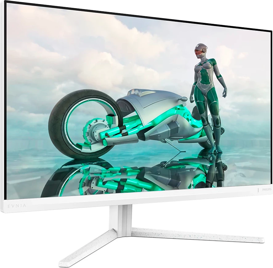 Monitor PHILIPS Evnia 3000 27M2N3501PA 27" QHD Fast IPS 240Hz (260Hz OC), HDR10, Adaptive Sync, 2xHDMI, 1xDP, altoparlantë, i bardhë
