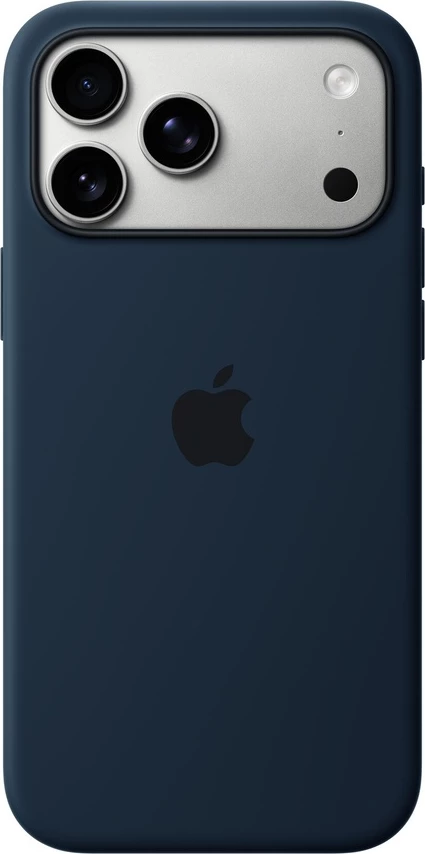 Apple iPhone 17 Pro Max Silicone Case with MagSafe Midnight