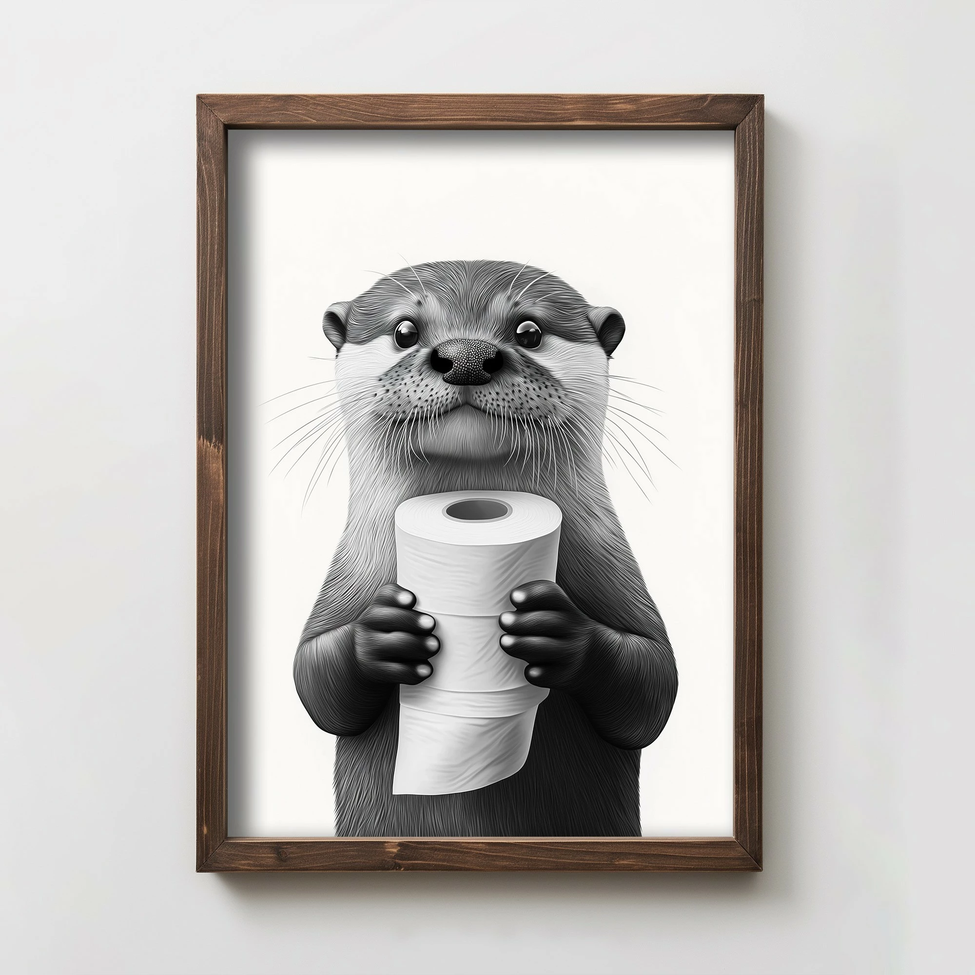 Pikturë dekorative me kornizë MDF, Wallity, TUN043-XL, shumëngjyrëshe, 50x70x3.5cm