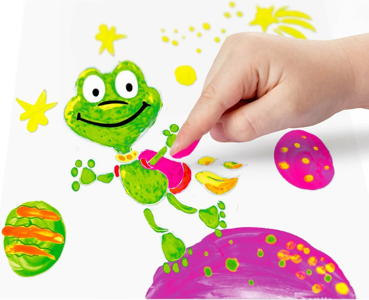 Ngjyra gishti STAEDTLER Noris Junior Neon 6 copë, multikolor