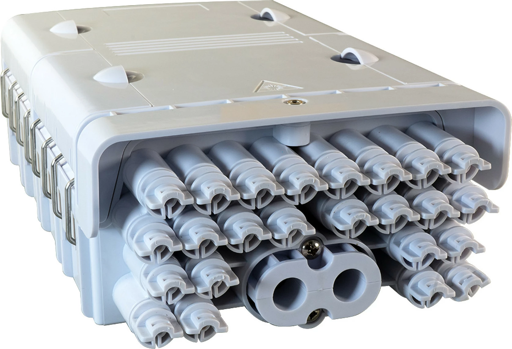 Kuti lidhëse FTTH EFB Elektronik IP65, për 48 fibra, gri