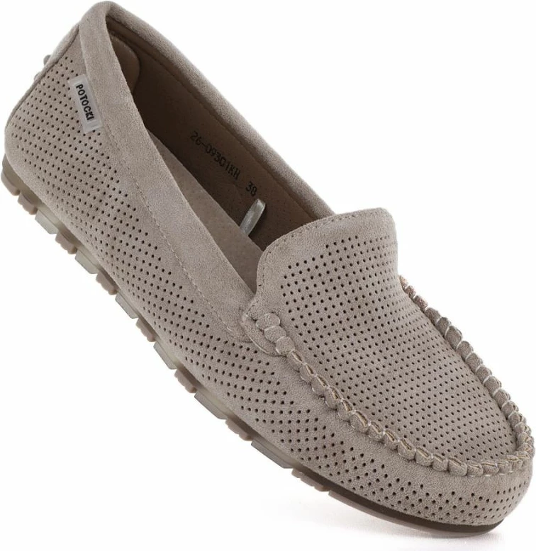 Mokasina femra Potocki 09301, khaki