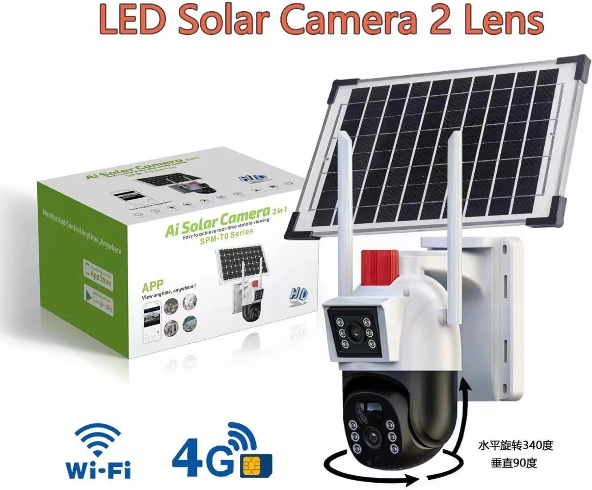 Kamere Solare 4G Dual Lense 6.0MP T12