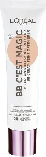 Krem pudër BB krem L'oreal Paris C'est Magic 5 In 1 Skin Perfector, Light, 30 ml