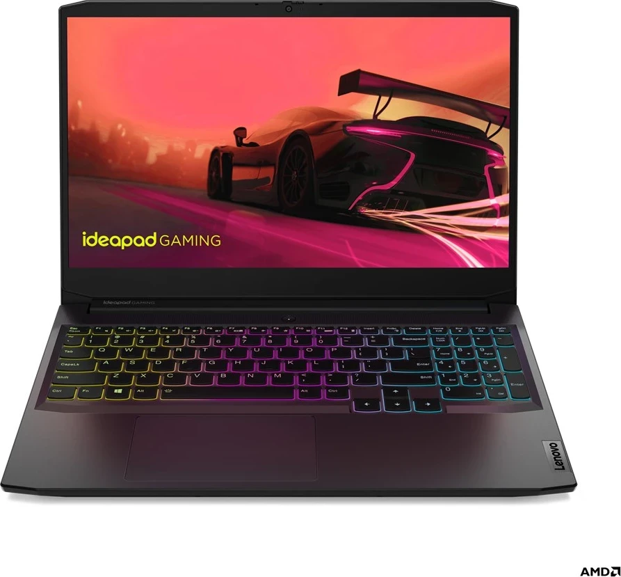 Laptop Lenovo IdeaPad, 15.6", AMD Ryzen 5, 16GB RAM, 512GB SSD, NVIDIA GeForce RTX 2050, i zi