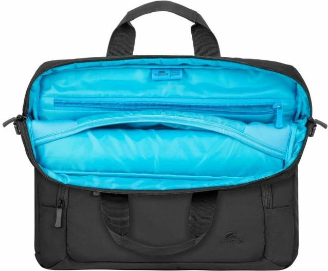 çantë laptopi RivaCase ECO 7521 13.3-14", RPET, waterproof, e zezë