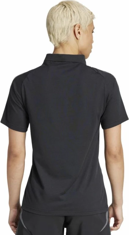 Maicë polo për femra adidas, e zezë