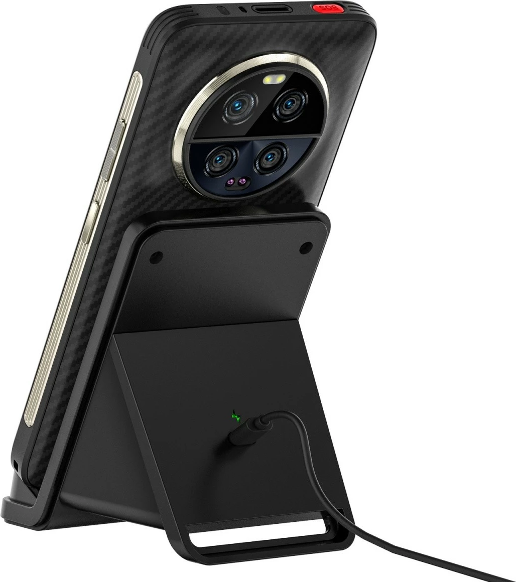 Karikues induktiv Ulefone WCS01, 50W, Docking Station, USB Type-C, Zi