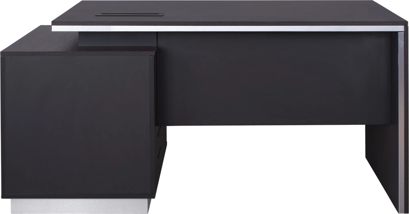 Zyrë profesionale me dollap të djathtë, ngjyrë trëndafili, FH2087R, 160x80x76 cm