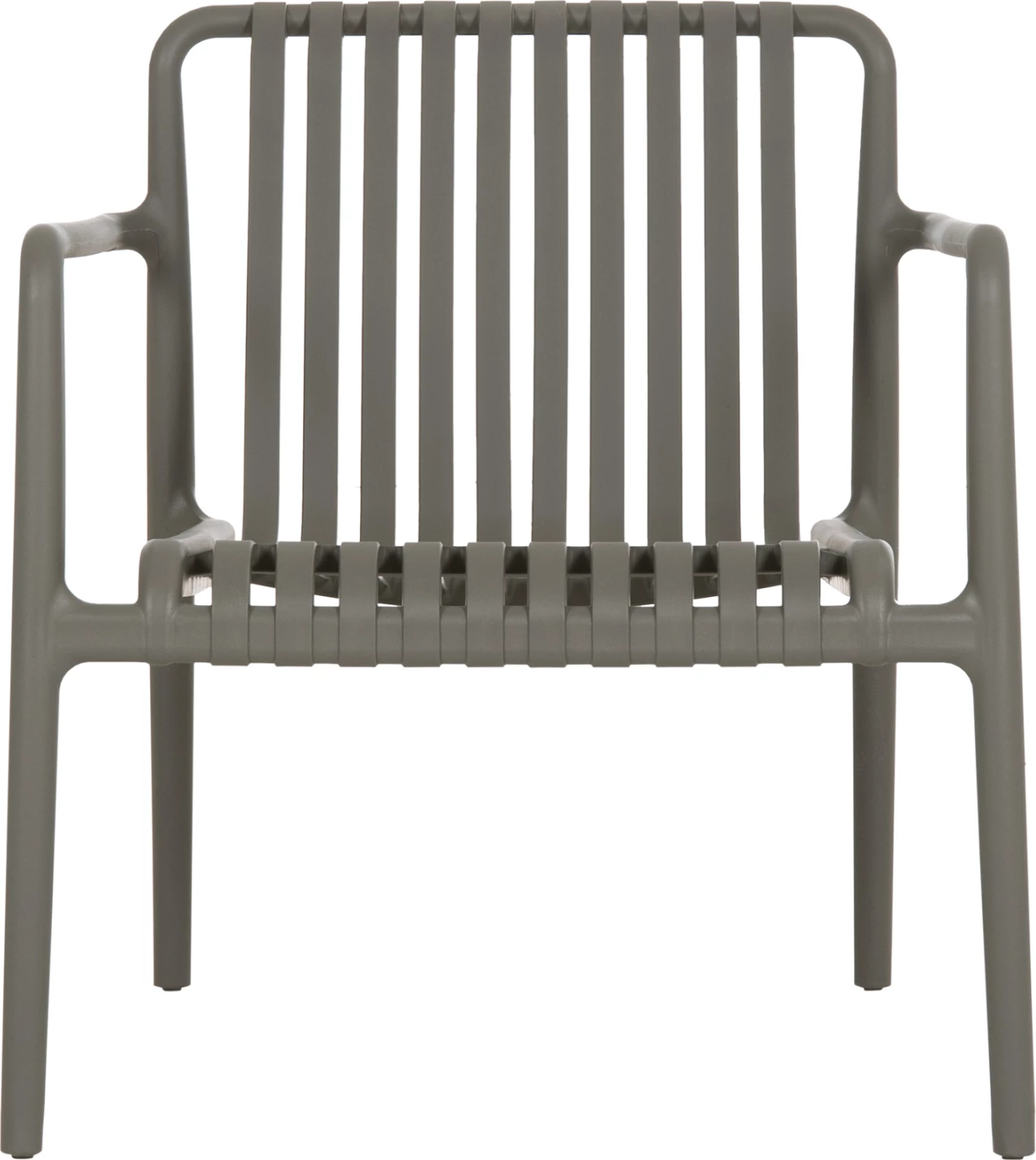 Karrige lounge për jashtë, ngjyrë ulliri, MALEN FH6626.05, polipropilen, 67x75x75cm